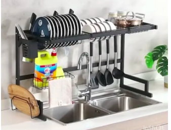 Miniatura 2 de Escurridor platero metálico 2 niveles